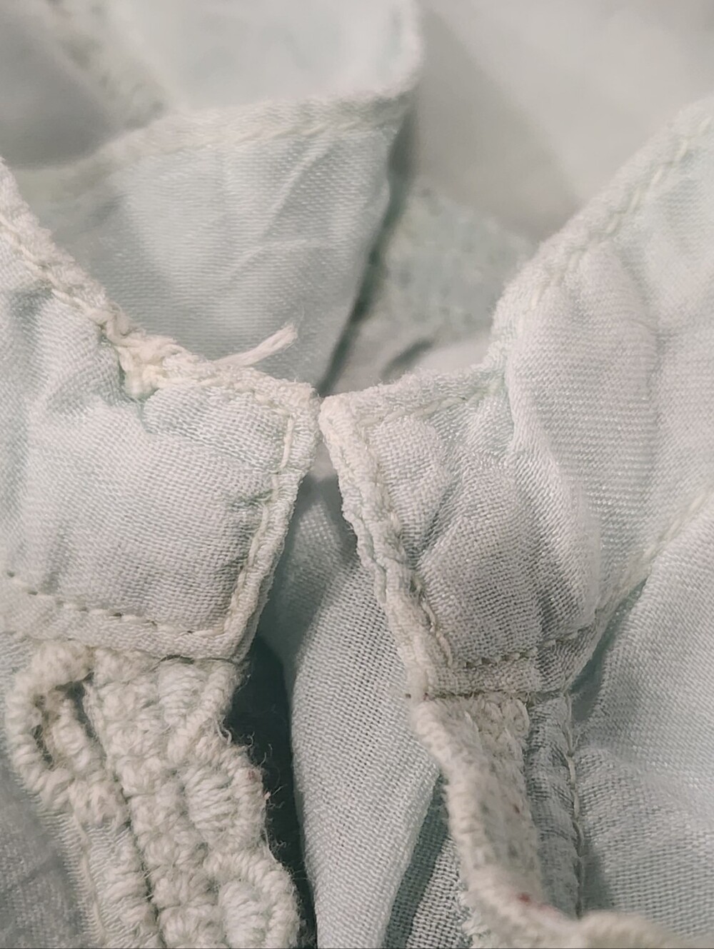 Johnny Was Embroidered Tunic in Light Blue - Picture 11 of 12